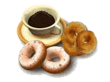 Café gif Donut