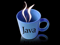 Image de Java avec tasse chaude