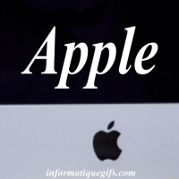Image gif marque Apple